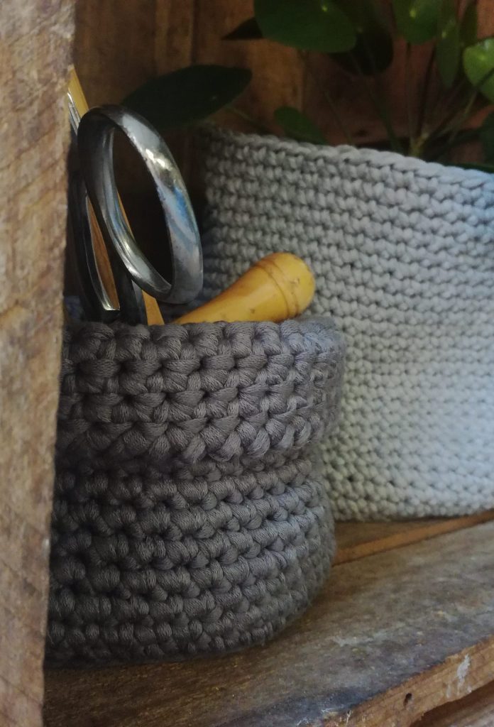 corbeilles crochets