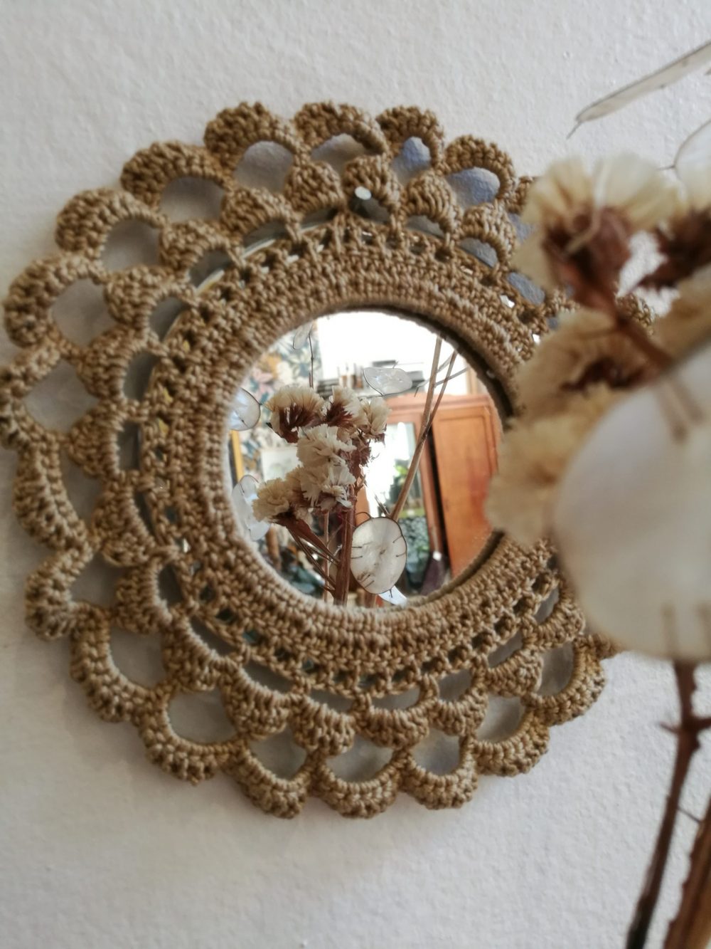 miroir crochet